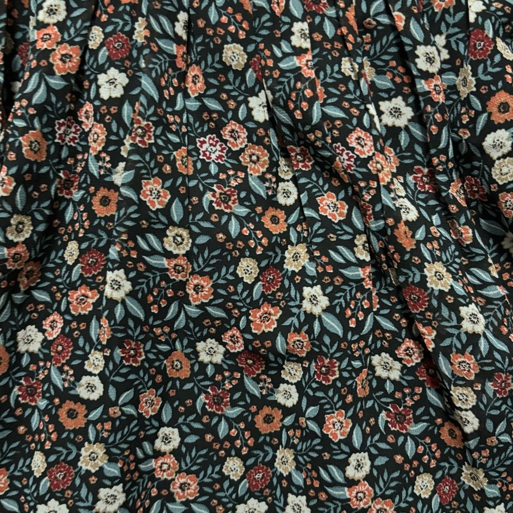 Lucky Brand Floral Print Long Sleeve Minidress Womens Size Medium New with tag - Picture 4 of 5